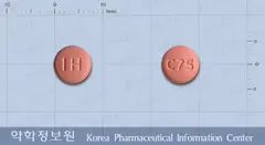 클리델정(클로피도그렐황산수소염) 사진