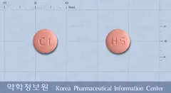 클로린정75밀리그램(클로피도그렐황산염) 사진