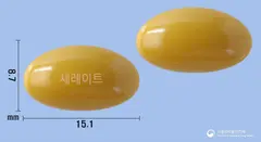 세레이트연질캡슐(콜린알포세레이트) 사진