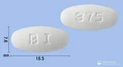 바이크라정375mg(아목시실린·클라불란산칼륨) 사진