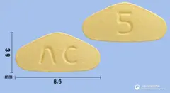 데일라정5mg(타다라필) 사진