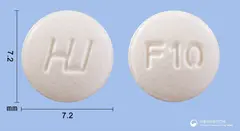 솔나신정10mg(솔리페나신숙신산염) 사진
