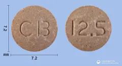 카베씨티정12.5mg(카르베딜롤) 사진