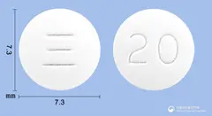 바로스타틴정20mg(아토르바스타틴칼슘삼수화물) 사진