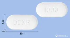 다이아폴민엑스알서방정1000밀리그램(메트포르민염산염) 사진