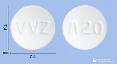 비보존아토르바스타틴정20mg(아토르바스타틴칼슘삼수화물) 사진