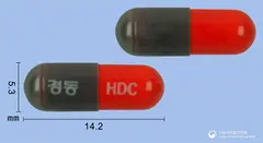 헤다크캡슐(플루나리진염산염) 사진