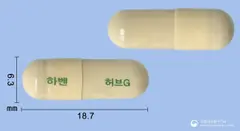 하벤허브골드캡슐 사진