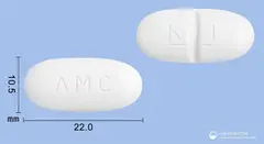 아모크라듀오정1000mg(아목시실린-클라불란산칼륨(7:1)) 사진