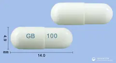 가바스틸캡슐100mg(가바펜틴) 사진