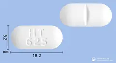 하이크라정625mg(아목시실린수화물.클라불란산칼륨(4:1)) 사진