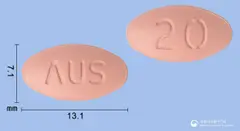 마빅스정20mg(메만틴염산염) 사진