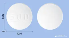 글루코파지엑스알서방정500mg(메트포르민염산염) 사진