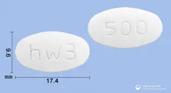 아목시브정500mg(아목시실린수화물·설박탐피복실) 사진