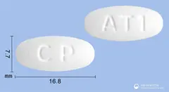 아크렌틴정375mg(아목시실린-클라불란산칼륨(2:1)) 사진