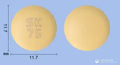 레볼팍정75밀리그램(엘트롬보팍올라민) 사진